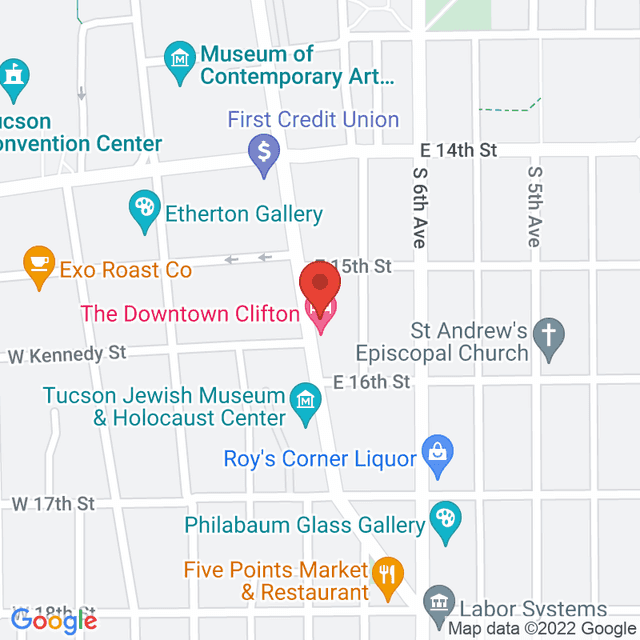 Location for Downtown Tucson